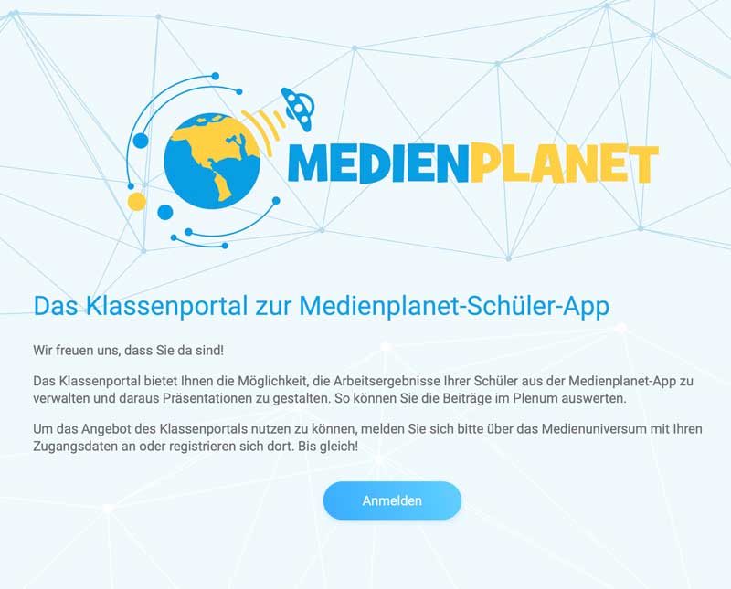 klassenportal medienplanet