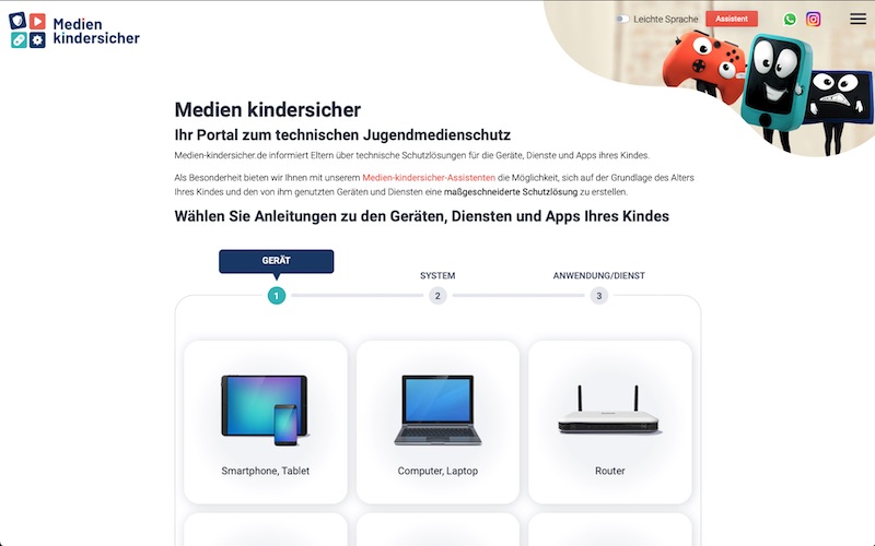Screenshot_Medien Kindersicher